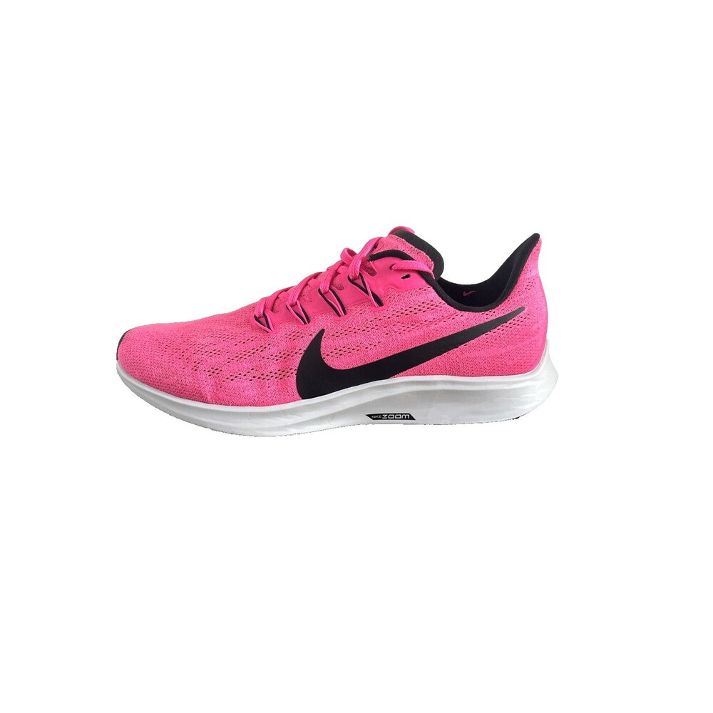 Nike Air Zoom Pegasus 36 Mens Size 9.5 Hyper Pink Black Running Shoes AQ2203-601